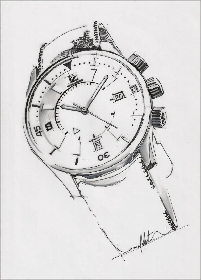 Як намалювати годинник початківцям художникам 