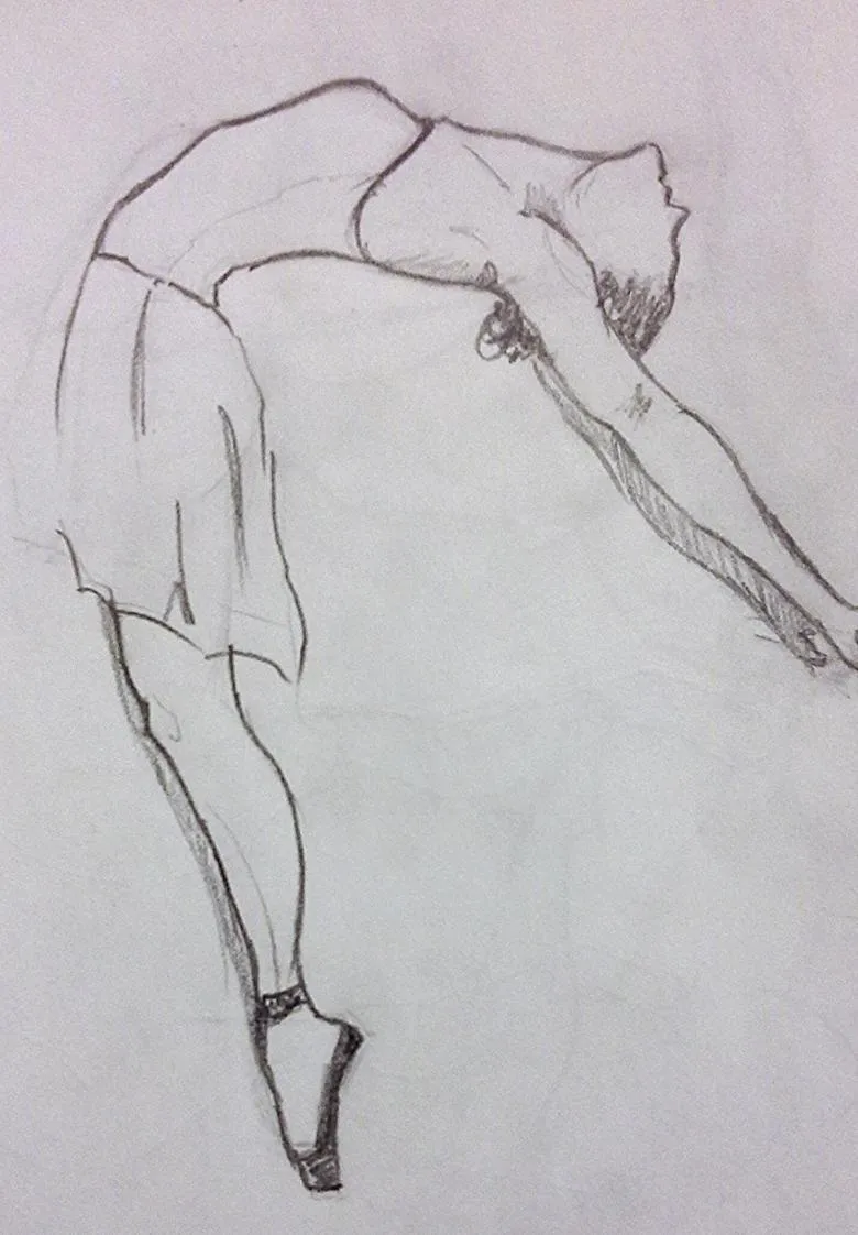 Як намалювати балерину поетапно олівцем, фломастерами, фарбами