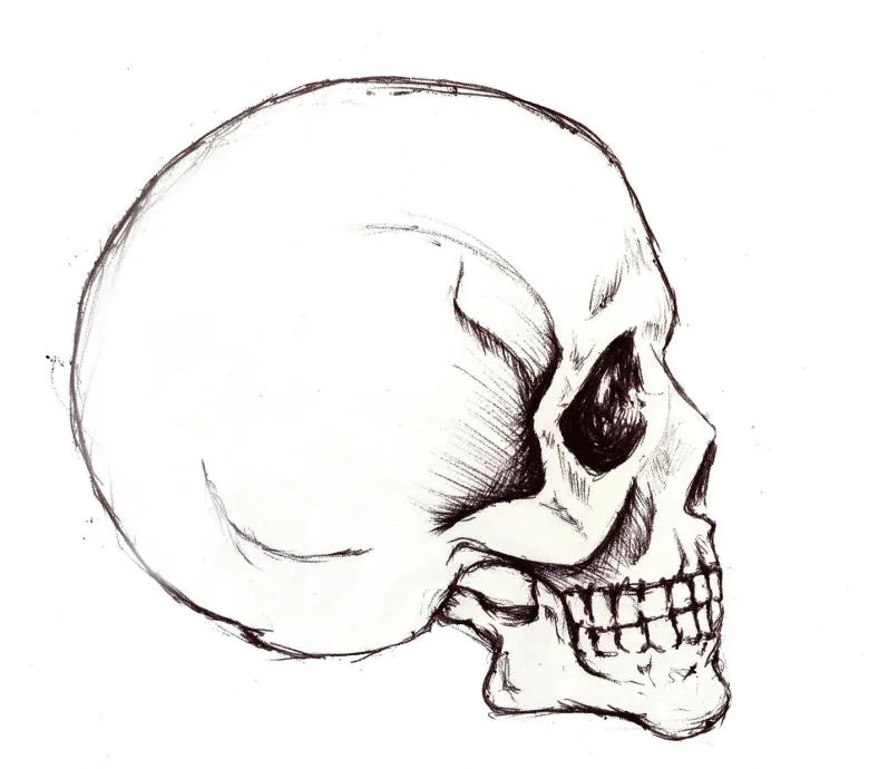 Намальований череп 