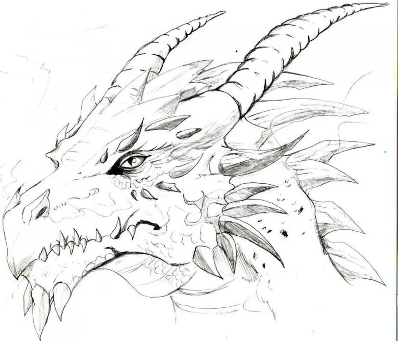 Намальований дракон 