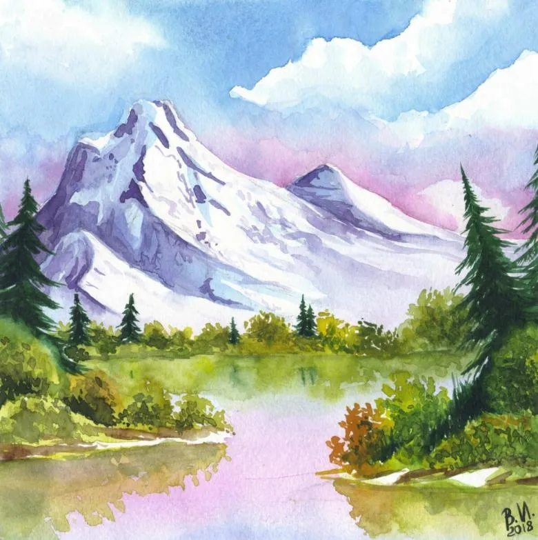 Намальовані гори 