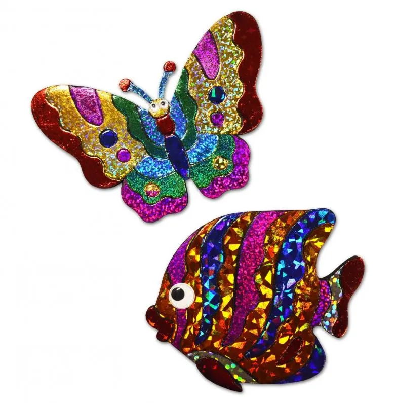 Аплікація метелики з кольорового паперу 
