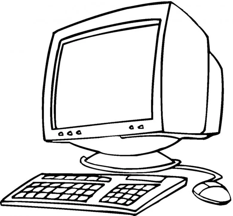 Приклади намальованих комп'ютерів 