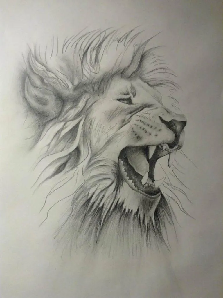 Намальований лев 