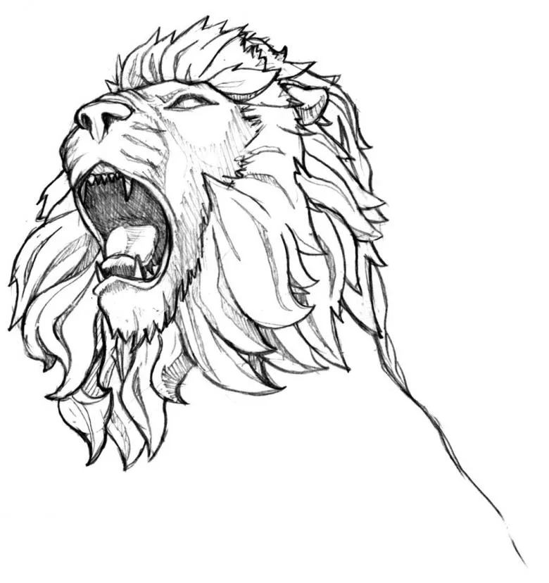 Намальований лев 