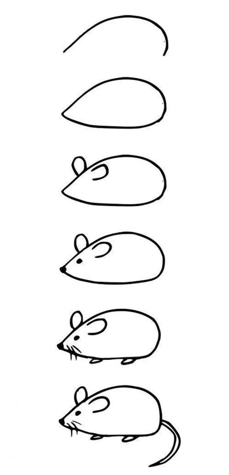 Намальована миша 