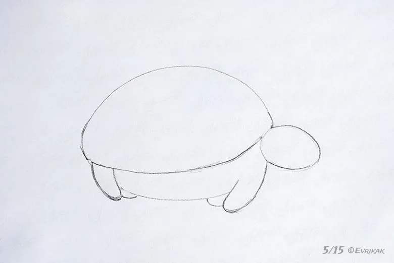 Намальована черепаха і мудрий мураха 