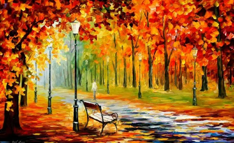 Як намалювати осінь - основні фарби, сумні і яскраві мотиви осені i