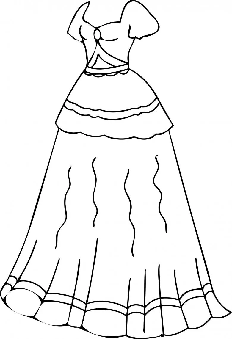 Намальоване плаття