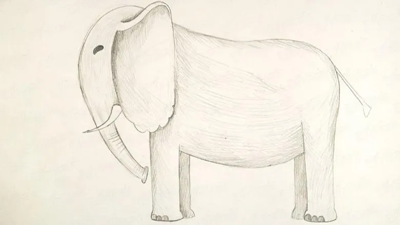 Намальований слон 