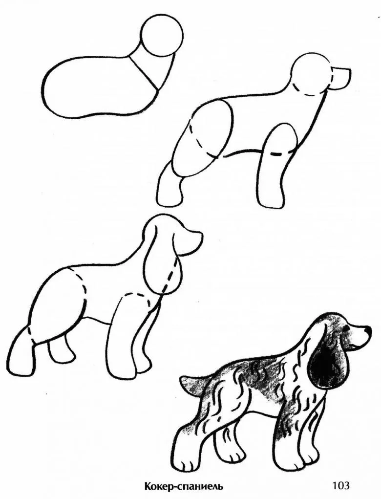 Намальована собака 