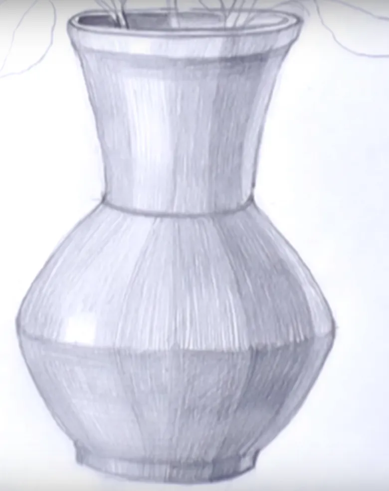 Намальована ваза 