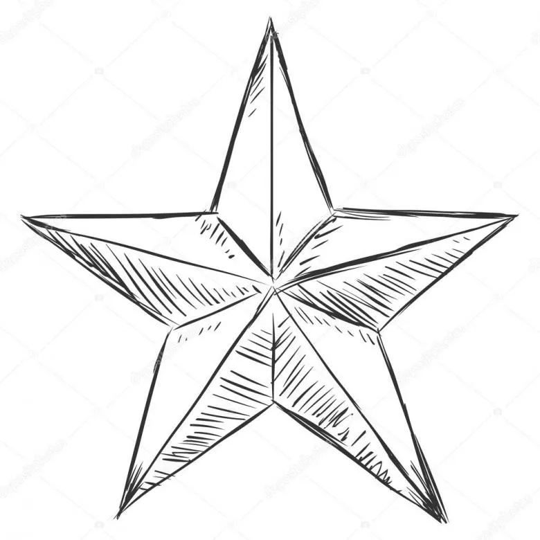 Намальована зірка 