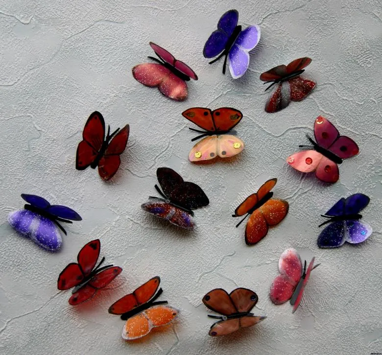 Метелики зроблені своїми руками 