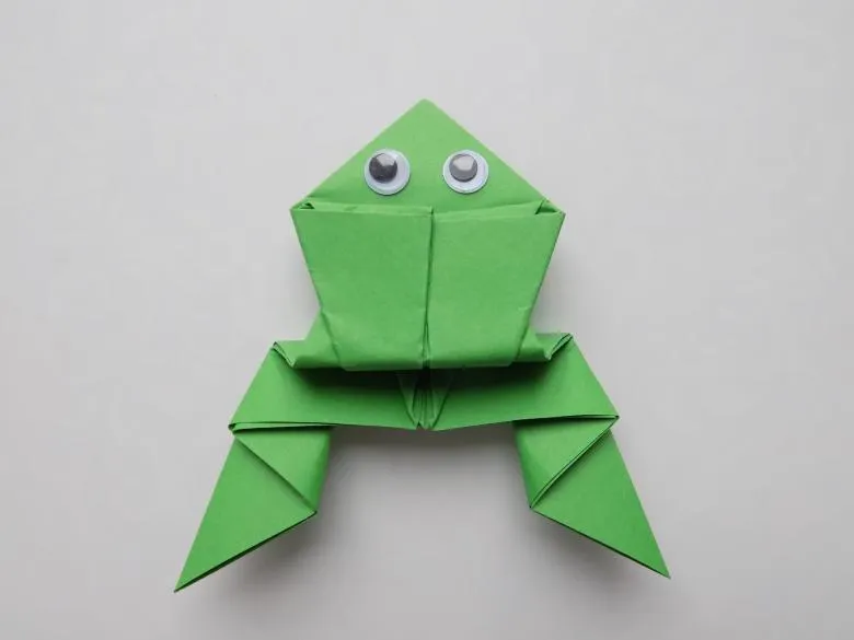 жаба з паперу