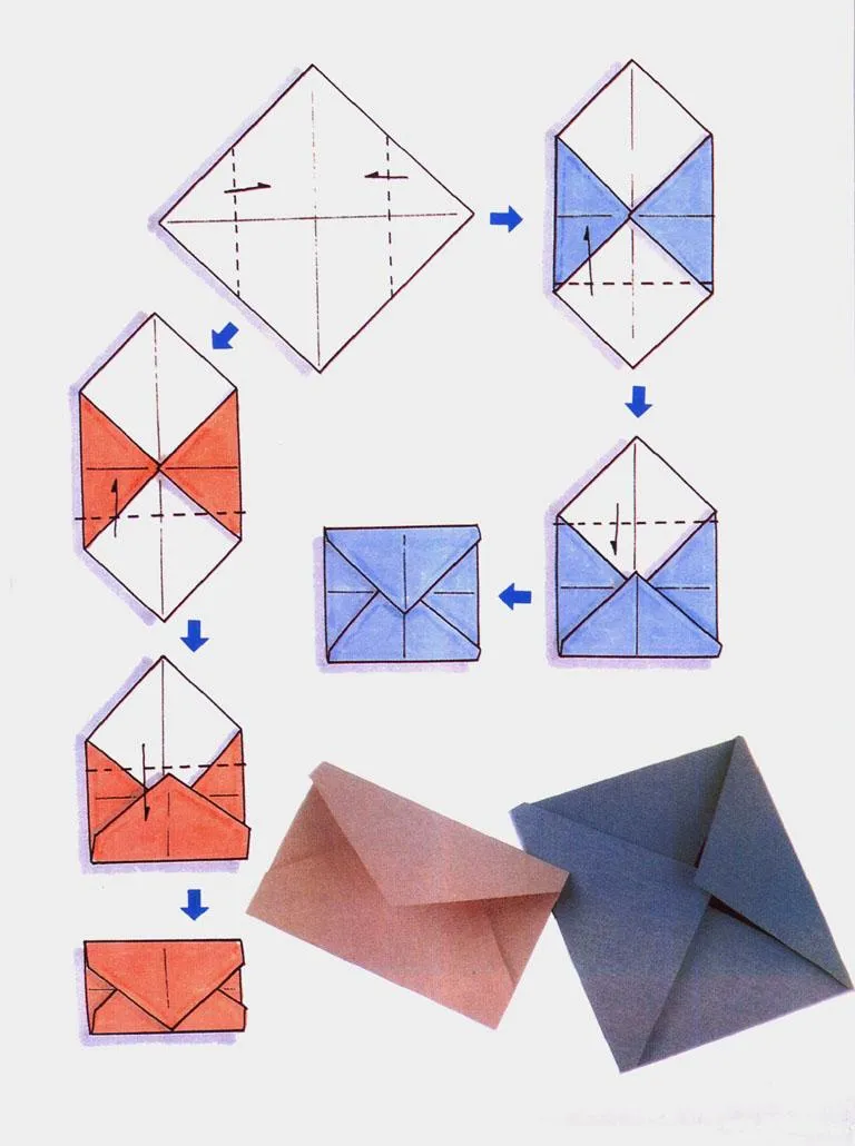 конверт орігамі