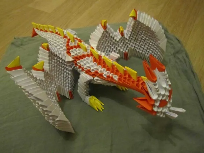  орігамі дракона