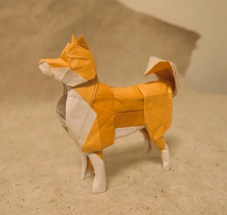 Орігамі собака