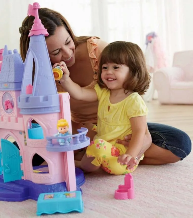 Дитячий іграшковий будиночок для дівчинки 